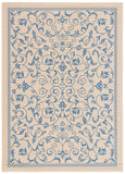 Safavieh Cy2098 Power Loomed 85.4% Polypropylene/10.4% Polyester/4.2% Latex Outdoor Rug CY2098-3101-5R