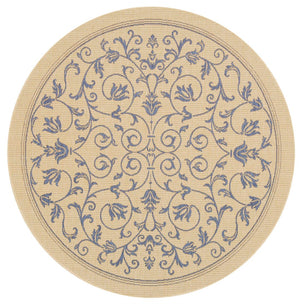 Safavieh Cy2098 Power Loomed 85.4% Polypropylene/10.4% Polyester/4.2% Latex Indoor/Outdoor Rug CY2098-3101-28