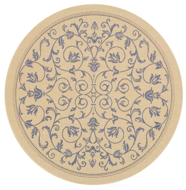 Safavieh Cy2098 Power Loomed 85.4% Polypropylene/10.4% Polyester/4.2% Latex Indoor/Outdoor Rug CY2098-3101-28