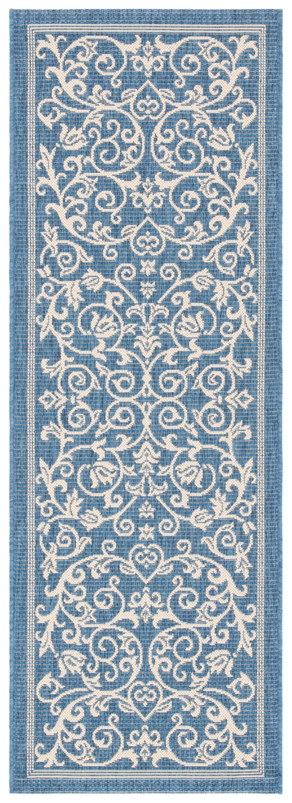 Safavieh Cy2098 Power Loomed 85.4% Polypropylene/10.4% Polyester/4.2% Latex Outdoor Rug CY2098-3103-5R
