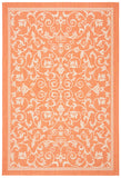 Safavieh Cy2098 Power Loomed 85.4% Polypropylene/10.4% Polyester/4.2% Latex Outdoor Rug CY2098-3202-5R