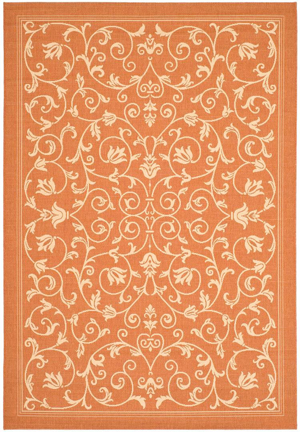 Safavieh Cy2098 Power Loomed 85.4% Polypropylene/10.4% Polyester/4.2% Latex Indoor/Outdoor Rug CY2098-3202-28