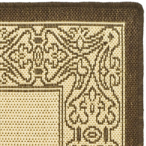 Safavieh Cy2099 Power Loomed 85.4% Polypropylene/10.4% Polyester/4.2% Latex Outdoor Rug CY2099-3001-4