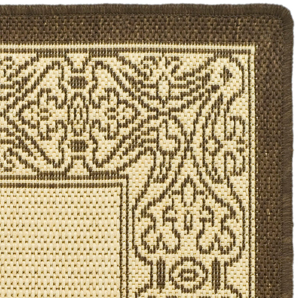 Safavieh Cy2099 Power Loomed 85.4% Polypropylene/10.4% Polyester/4.2% Latex Outdoor Rug CY2099-3001-4