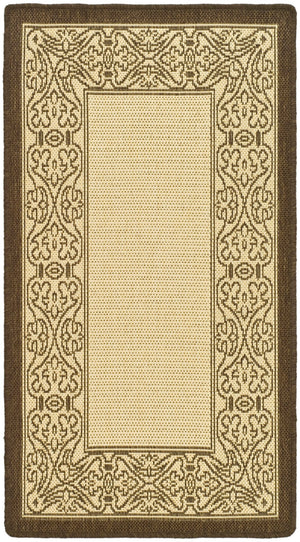 Safavieh Cy2099 Power Loomed 85.4% Polypropylene/10.4% Polyester/4.2% Latex Outdoor Rug CY2099-3001-4