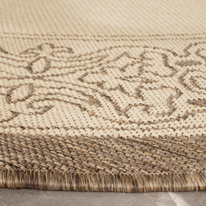 Safavieh Cy2099 Power Loomed 85.4% Polypropylene/10.4% Polyester/4.2% Latex Outdoor Rug CY2099-3001-4