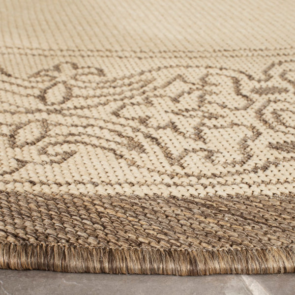 Safavieh Cy2099 Power Loomed 85.4% Polypropylene/10.4% Polyester/4.2% Latex Outdoor Rug CY2099-3001-4