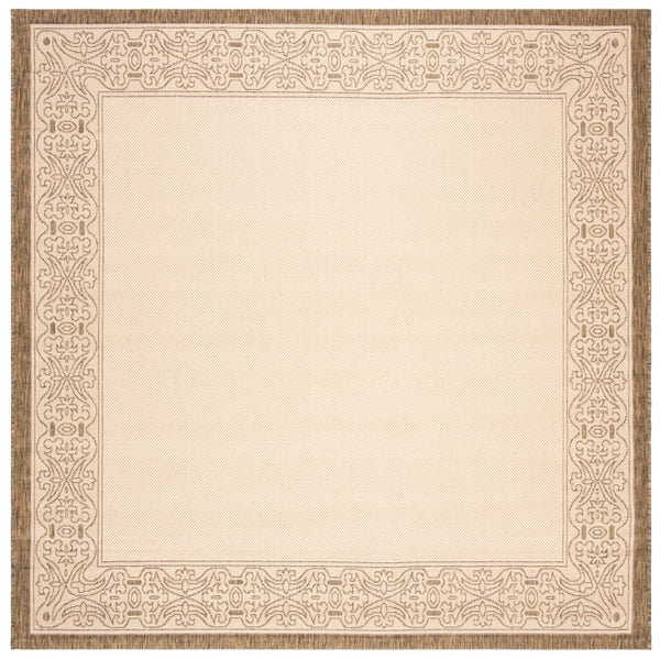 Safavieh Cy2099 Power Loomed 85.4% Polypropylene/10.4% Polyester/4.2% Latex Outdoor Rug CY2099-3001-4