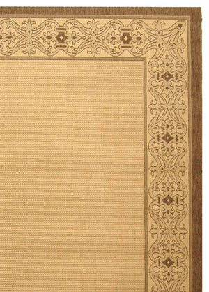 Safavieh Cy2099 Power Loomed 85.4% Polypropylene/10.4% Polyester/4.2% Latex Outdoor Rug CY2099-3001-4