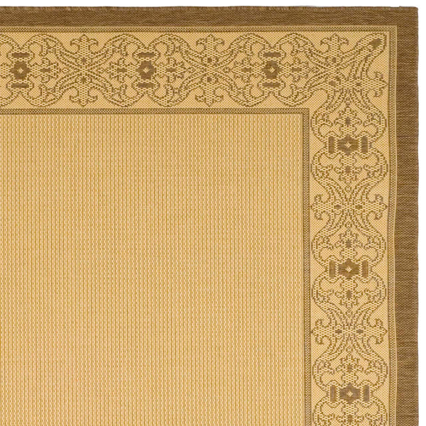 Safavieh Cy2099 Power Loomed 85.4% Polypropylene/10.4% Polyester/4.2% Latex Outdoor Rug CY2099-3001-4