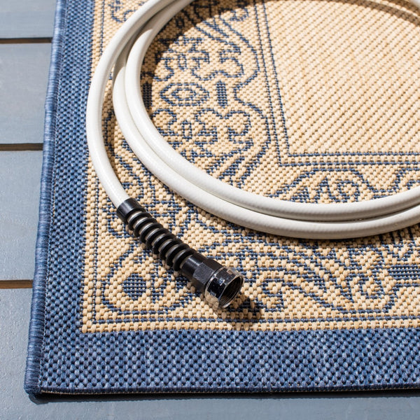 Safavieh Cy2099 Power Loomed 85.4% Polypropylene/10.4% Polyester/4.2% Latex Outdoor Rug CY2099-3101-4