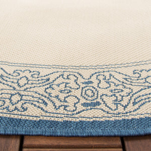 Safavieh Cy2099 Power Loomed 85.4% Polypropylene/10.4% Polyester/4.2% Latex Outdoor Rug CY2099-3101-5R