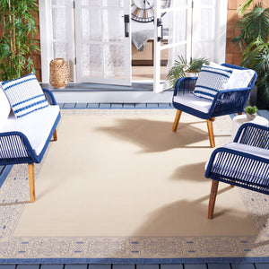 Safavieh Cy2099 Power Loomed 85.4% Polypropylene/10.4% Polyester/4.2% Latex Outdoor Rug CY2099-3101-4