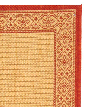 Safavieh Cy2099 Power Loomed 85.4% Polypropylene/10.4% Polyester/4.2% Latex Outdoor Rug CY2099-3701-4