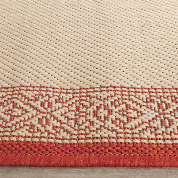 Safavieh Cy2099 Power Loomed 85.4% Polypropylene/10.4% Polyester/4.2% Latex Outdoor Rug CY2099-3701-4