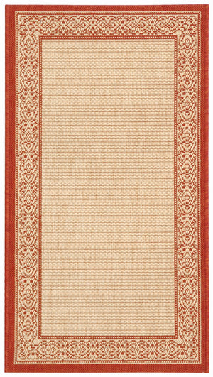 Safavieh Cy2099 Power Loomed 85.4% Polypropylene/10.4% Polyester/4.2% Latex Outdoor Rug CY2099-3701-4