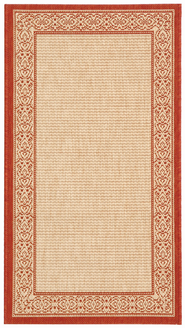 Safavieh Cy2099 Power Loomed 85.4% Polypropylene/10.4% Polyester/4.2% Latex Outdoor Rug CY2099-3701-4