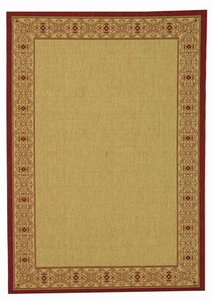 Safavieh Cy2099 Power Loomed 85.4% Polypropylene/10.4% Polyester/4.2% Latex Outdoor Rug CY2099-3701-4