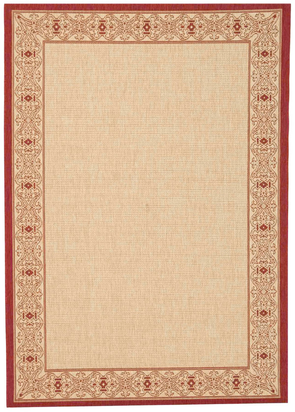 Safavieh Cy2099 Power Loomed 85.4% Polypropylene/10.4% Polyester/4.2% Latex Outdoor Rug CY2099-3701-4