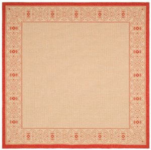 Safavieh Cy2099 Power Loomed 85.4% Polypropylene/10.4% Polyester/4.2% Latex Outdoor Rug CY2099-3701-4