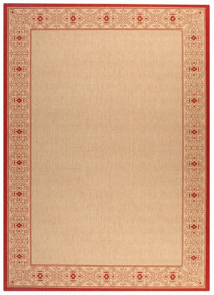 Safavieh Cy2099 Power Loomed 85.4% Polypropylene/10.4% Polyester/4.2% Latex Outdoor Rug CY2099-3701-4