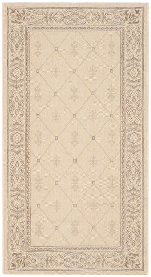 Safavieh Cy2326 Power Loomed 85.4% Polypropylene/10.4% Polyester/4.2% Latex Outdoor Rug CY2326-3001-3