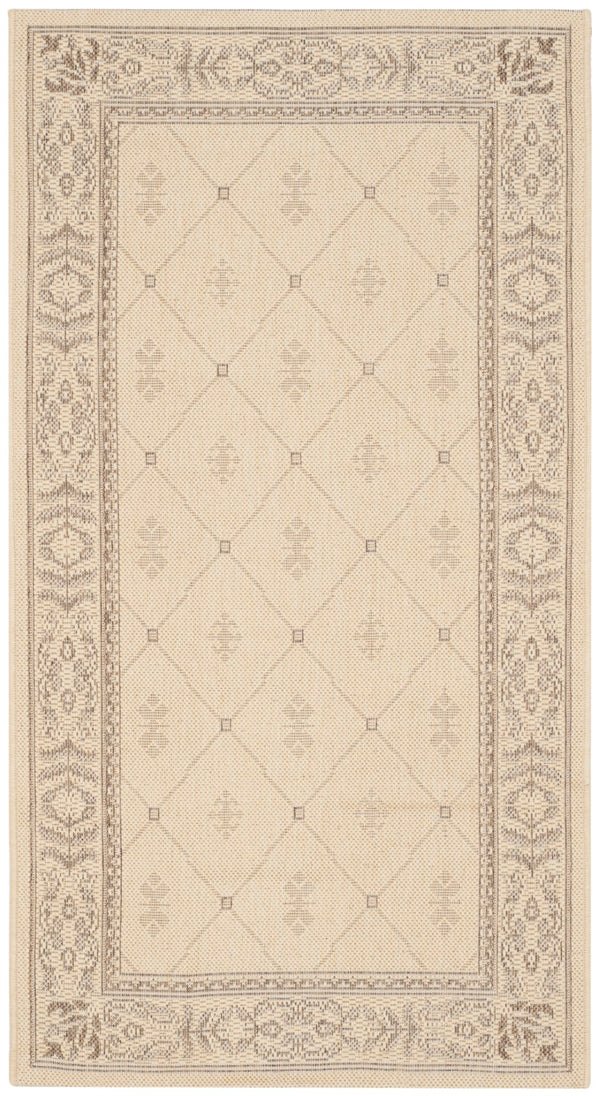 Safavieh Cy2326 Power Loomed 85.4% Polypropylene/10.4% Polyester/4.2% Latex Outdoor Rug CY2326-3001-3