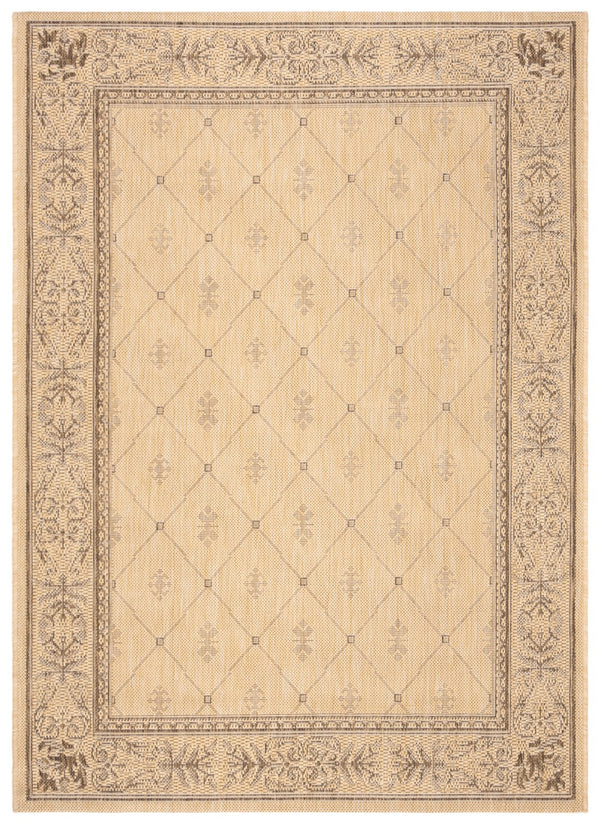 Safavieh Cy2326 Power Loomed 85.4% Polypropylene/10.4% Polyester/4.2% Latex Outdoor Rug CY2326-3001-4