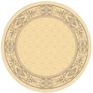 Safavieh Cy2326 Power Loomed 85.4% Polypropylene/10.4% Polyester/4.2% Latex Outdoor Rug CY2326-3001-5R