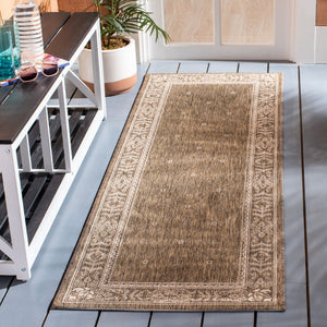 Safavieh Cy2326 Power Loomed 85.4% Polypropylene/10.4% Polyester/4.2% Latex Outdoor Rug CY2326-3009-4