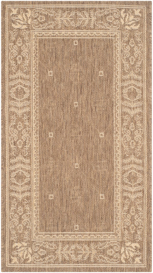Safavieh Cy2326 Power Loomed 85.4% Polypropylene/10.4% Polyester/4.2% Latex Outdoor Rug CY2326-3009-4