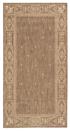 Safavieh Cy2326 Power Loomed 85.4% Polypropylene/10.4% Polyester/4.2% Latex Outdoor Rug CY2326-3009-4