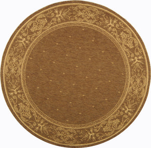 Safavieh Cy2326 Power Loomed 85.4% Polypropylene/10.4% Polyester/4.2% Latex Outdoor Rug CY2326-3009-5R