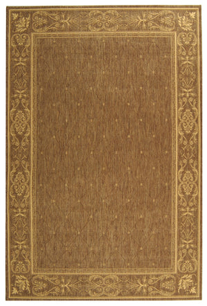 Safavieh Cy2326 Power Loomed 85.4% Polypropylene/10.4% Polyester/4.2% Latex Outdoor Rug CY2326-3009-4