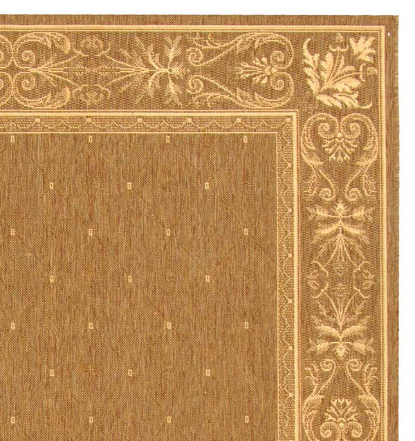 Safavieh Cy2326 Power Loomed 85.4% Polypropylene/10.4% Polyester/4.2% Latex Outdoor Rug CY2326-3009-4