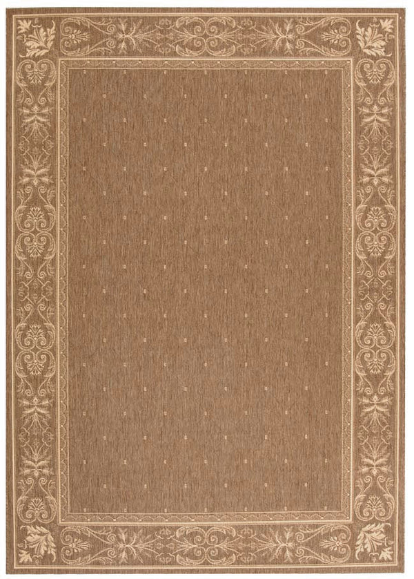 Safavieh Cy2326 Power Loomed 85.4% Polypropylene/10.4% Polyester/4.2% Latex Outdoor Rug CY2326-3009-4