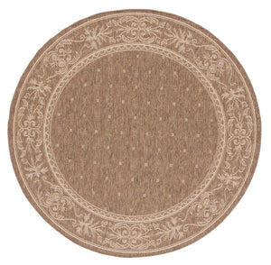 Safavieh Cy2326 Power Loomed 85.4% Polypropylene/10.4% Polyester/4.2% Latex Outdoor Rug CY2326-3009-4