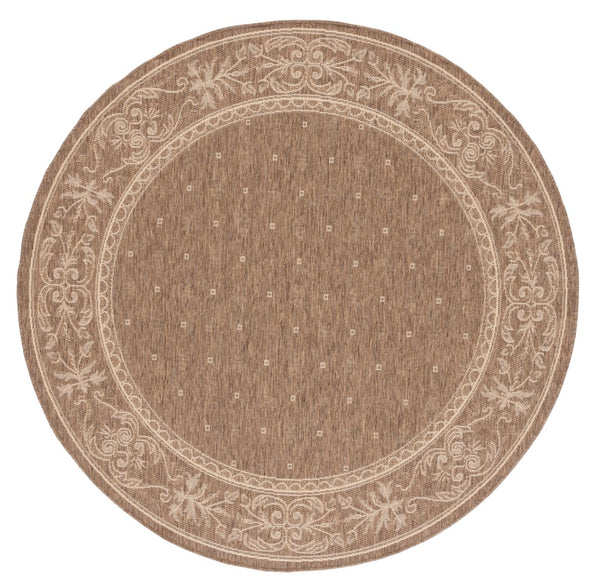 Safavieh Cy2326 Power Loomed 85.4% Polypropylene/10.4% Polyester/4.2% Latex Outdoor Rug CY2326-3009-4