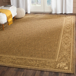 Safavieh Cy2326 Power Loomed 85.4% Polypropylene/10.4% Polyester/4.2% Latex Outdoor Rug CY2326-3009-4
