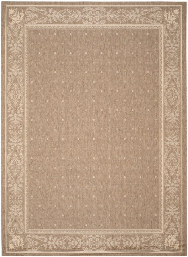 Safavieh Cy2326 Power Loomed 85.4% Polypropylene/10.4% Polyester/4.2% Latex Outdoor Rug CY2326-3009-4