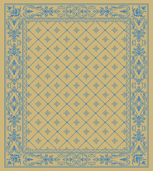 Safavieh Cy2326 Power Loomed 85.4% Polypropylene/10.4% Polyester/4.2% Latex Outdoor Rug CY2326-3101-4