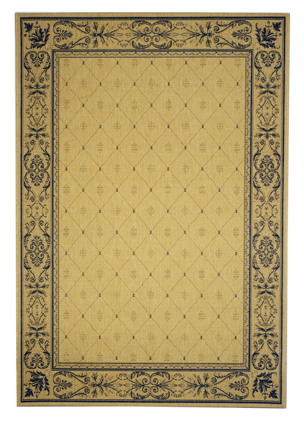 Safavieh Cy2326 Power Loomed 85.4% Polypropylene/10.4% Polyester/4.2% Latex Outdoor Rug CY2326-3101-4