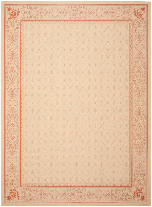 Safavieh Cy2326 Power Loomed 85.4% Polypropylene/10.4% Polyester/4.2% Latex Outdoor Rug CY2326-3201-4