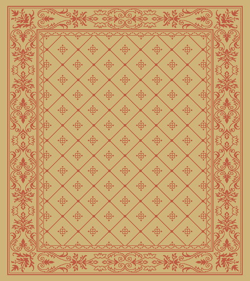 Safavieh Cy2326 Power Loomed 85.4% Polypropylene/10.4% Polyester/4.2% Latex Outdoor Rug CY2326-3201-4