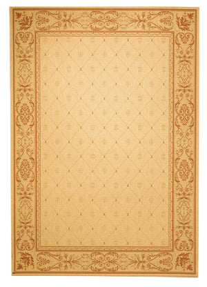 Safavieh Cy2326 Power Loomed 85.4% Polypropylene/10.4% Polyester/4.2% Latex Outdoor Rug CY2326-3201-4