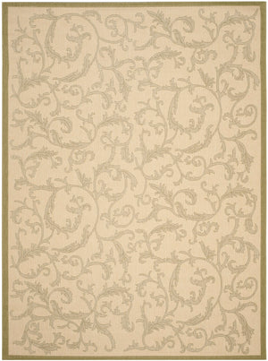 Safavieh Cy2653 Power Loomed 85.4% Polypropylene/10.4% Polyester/4.2% Latex Outdoor Rug CY2653-1E01-5R