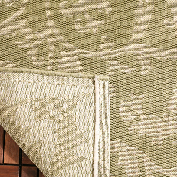 Safavieh Cy2653 Power Loomed 85.4% Polypropylene/10.4% Polyester/4.2% Latex Outdoor Rug CY2653-1E06-4