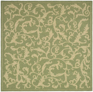 Safavieh Cy2653 Power Loomed 85.4% Polypropylene/10.4% Polyester/4.2% Latex Outdoor Rug CY2653-1E06-4