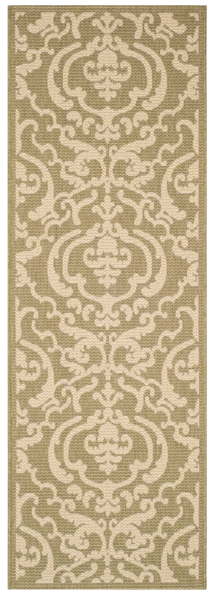 Safavieh Cy2663 Power Loomed 85.4% Polypropylene/10.4% Polyester/4.2% Latex Outdoor Rug CY2663-1E06-4