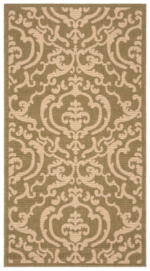 Safavieh Cy2663 Power Loomed 85.4% Polypropylene/10.4% Polyester/4.2% Latex Outdoor Rug CY2663-1E06-4